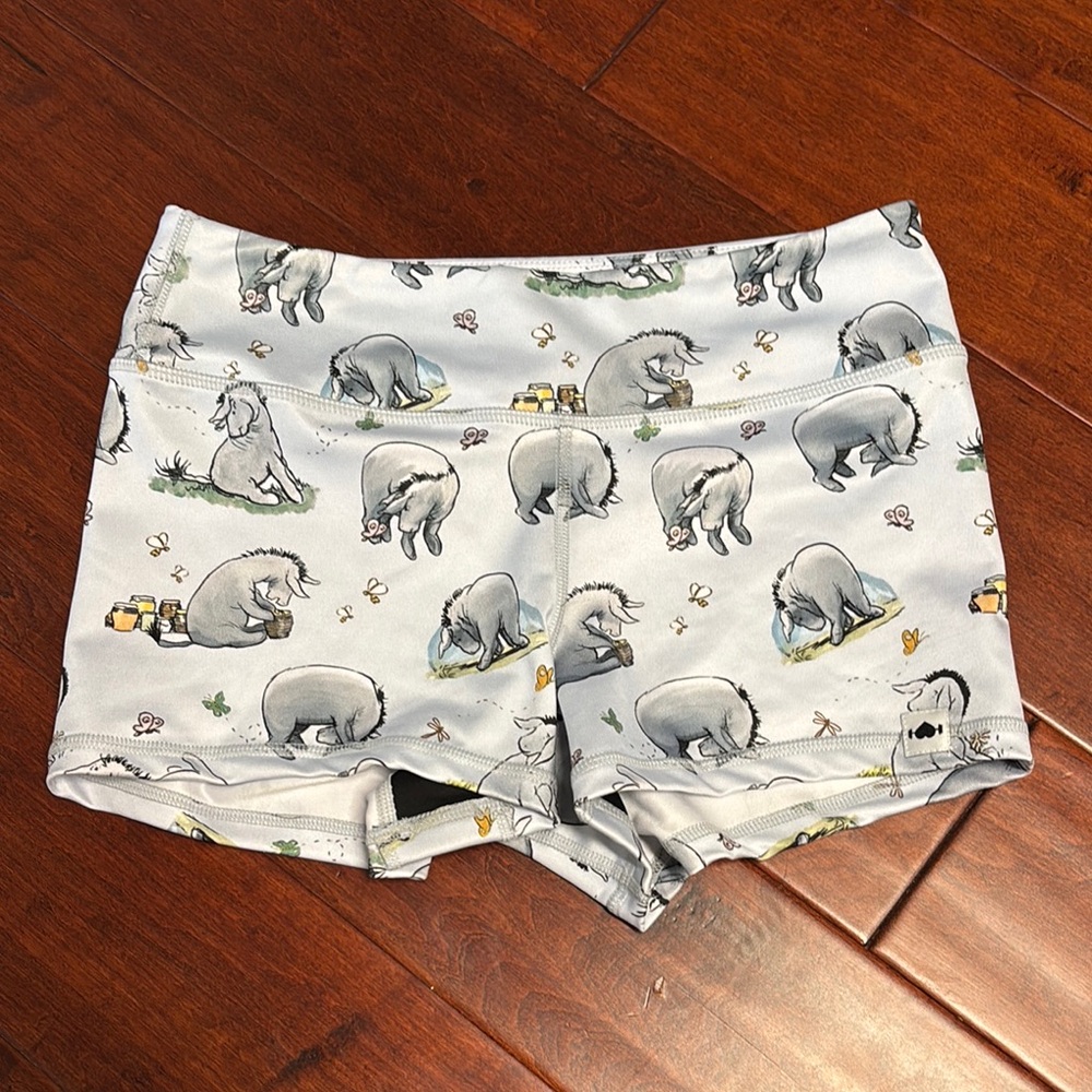 Wodbottom Eeyore Print Athletic Shorts